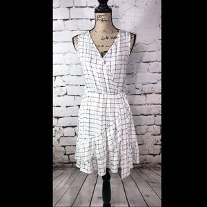 Bailey Blue Short Wrap Dress